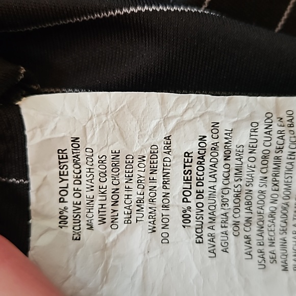 PGA Tour S/S Men's Performance Black Striped Golf Polo. Sz: 2XLT. EUC - Picture 4 of 8